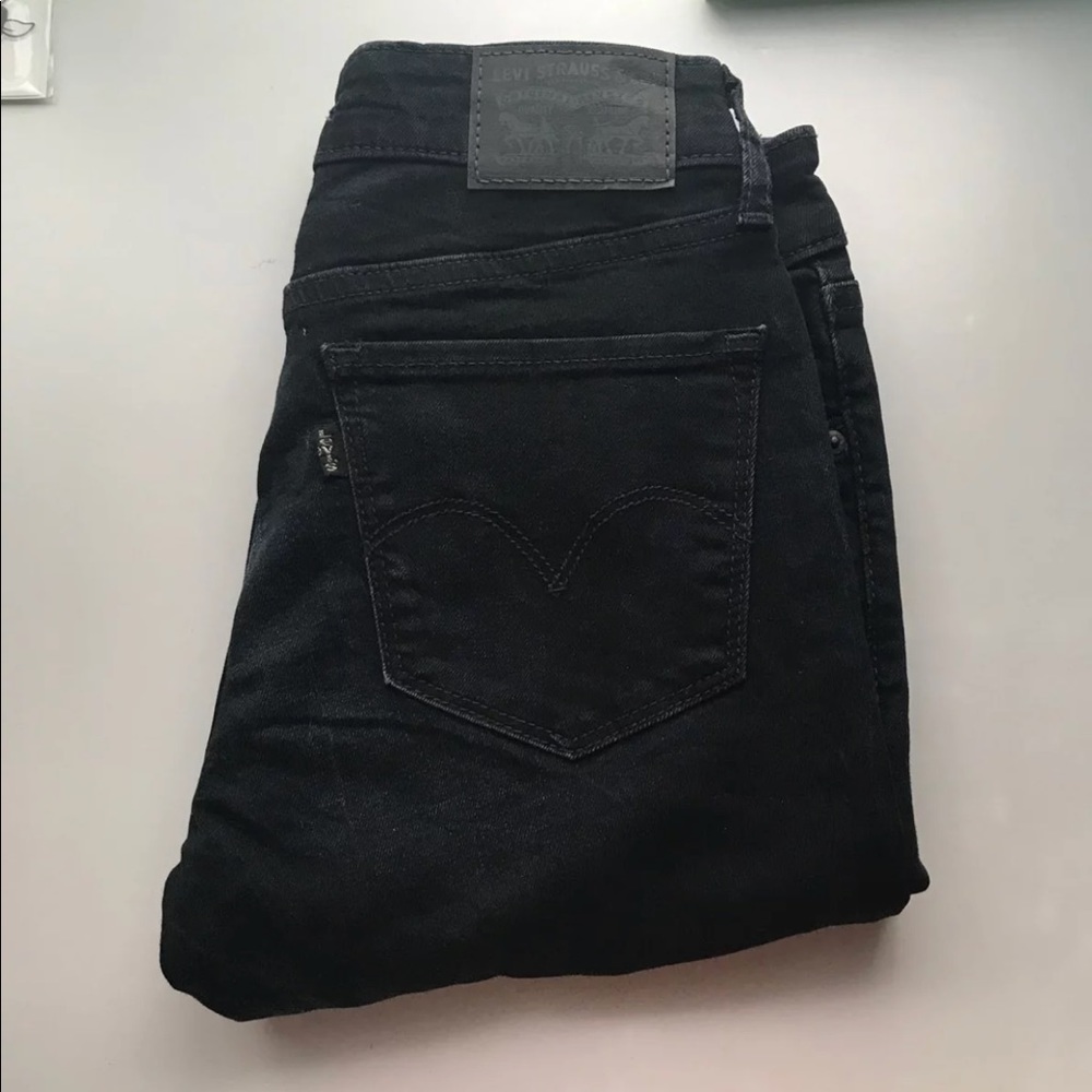 Levi Strauss Black Skinny Jeans